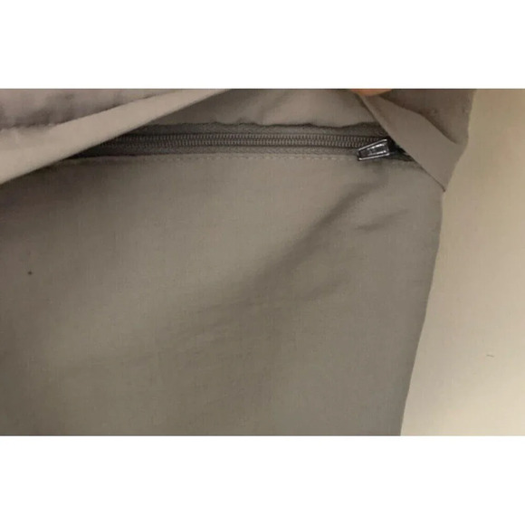 North Face Pants Womens 8 Gray Cargo Convertible Zip Off Shorts - Picture 5 of 10